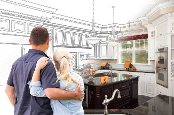 Professional Kitchen Island Installation technician working in Glenolden, PA